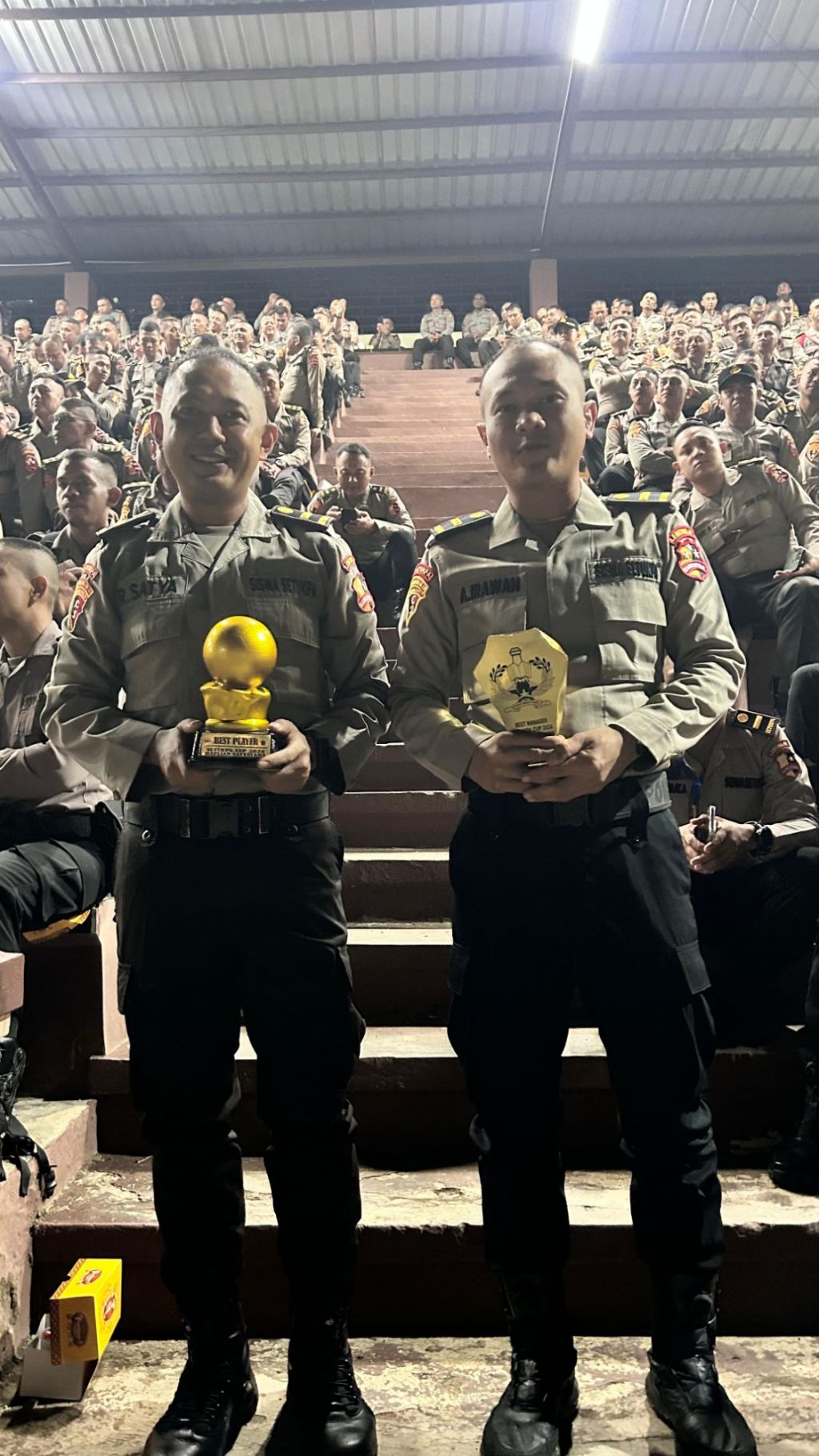 Dua Serdik dari Polda Sumbar Raih Penghargaan dari Kasetukpa Lemdiklat&nbsp;Polri