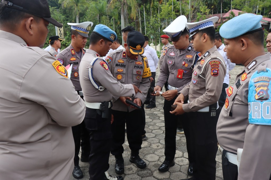 Polres Sawahlunto Lakukan Pemeriksaan Senpi Dinas, Waka Polres Pastikan Penggunaannya Sesuai&nbsp;Aturan