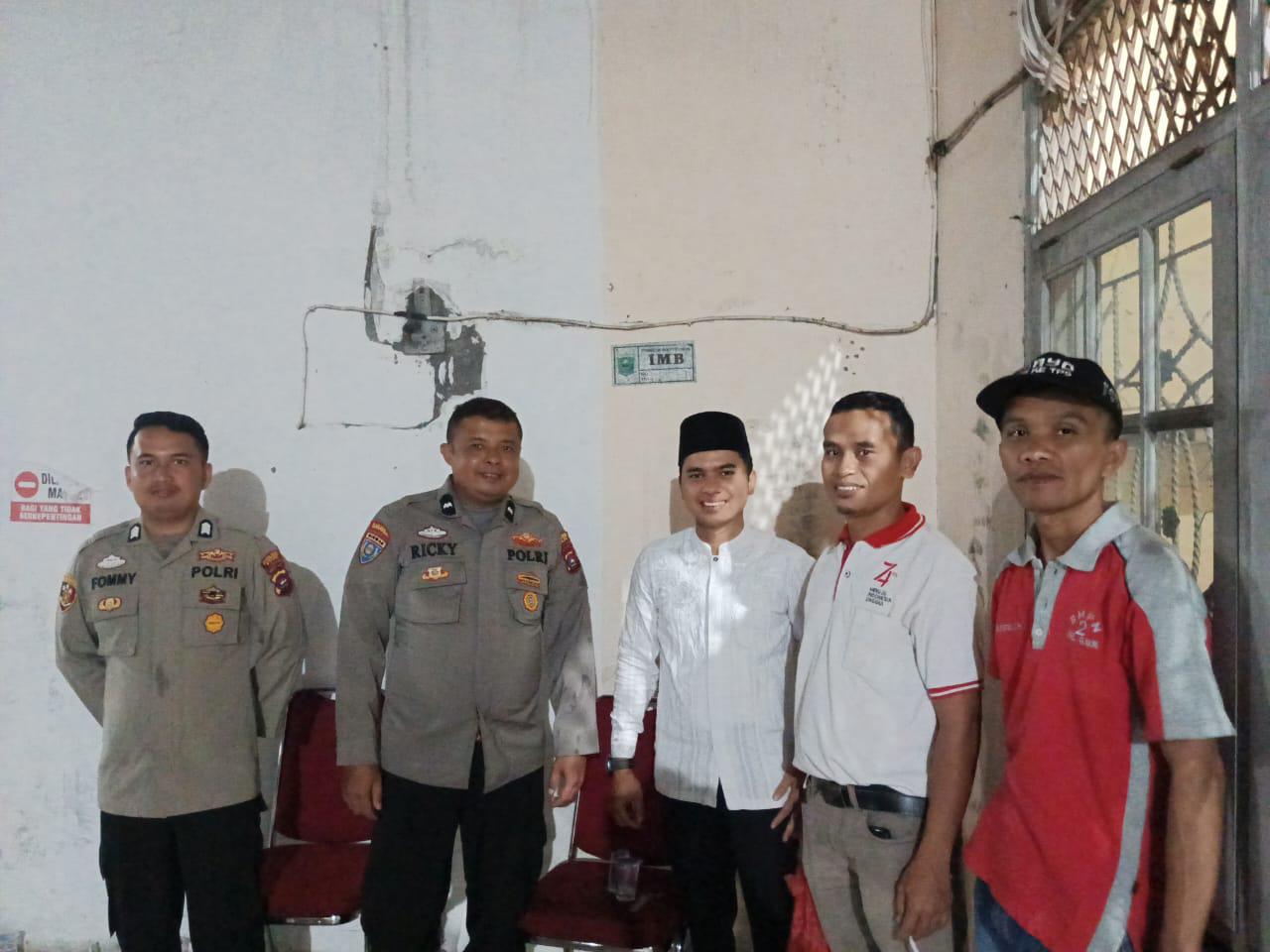Patroli Rutin Polres Solok ke Kantor KPU, Gudang Logistik, dan Kantor Bawaslu Kabupaten Solok