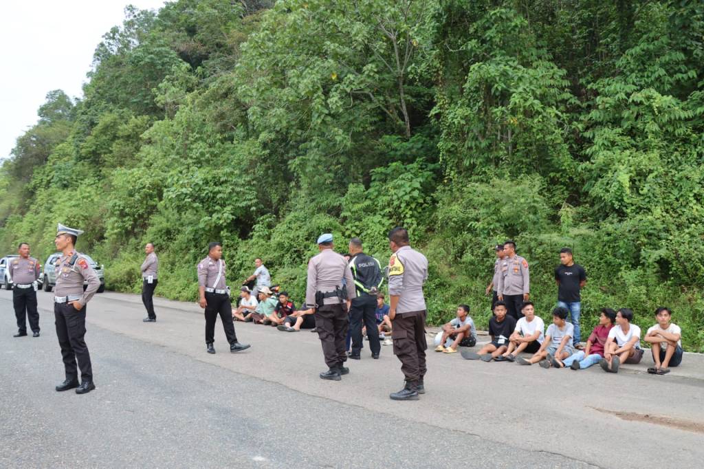 Antisipasi Gangguan Kamtibmas,&nbsp; Polres Sijunjung Gelar Operasi Cipta&nbsp;Kondisi
