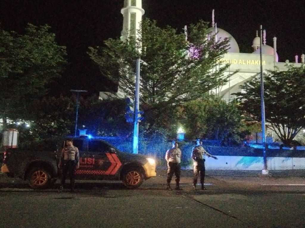 Berkomitmen Ciptakan Kota Padang Zero Tawuran dan Zero Balap Liar, Ditsamapta Polda Sumbar terus gelar Patroli&nbsp;Kota