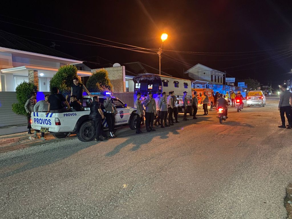 Wujudkan Zero Tawuran dan Zero Balap Liar, Polresta Padang Intensifkan&nbsp;Patroli