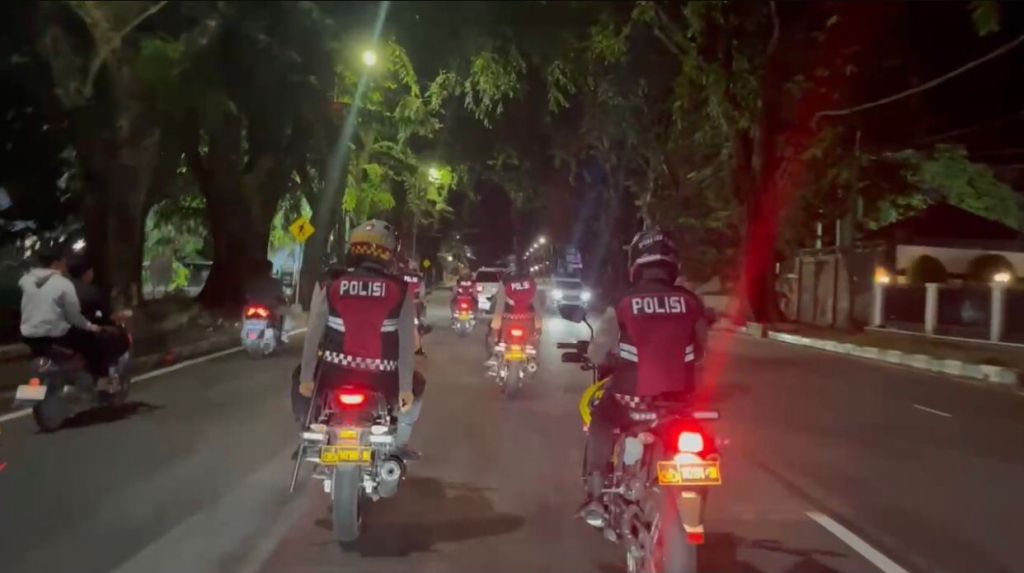 Antisipasi Tawuran dan Balap Liar,&nbsp; Tim 2 KRYD Tingkatkan Patroli Kota hingga&nbsp;Dinihari