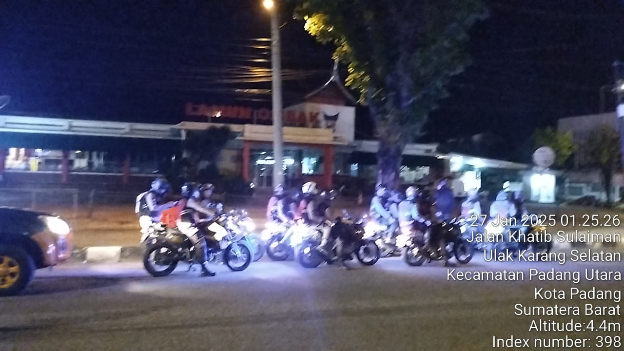 Intensifkan Cegah Tawuran dan Balap Liar, Tim KRYD kembali Gelar Patroli Kota