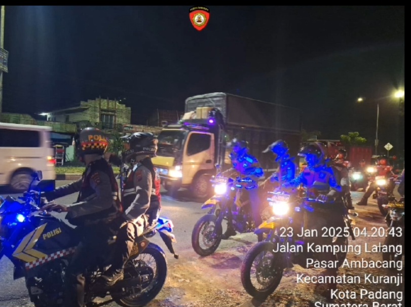 Cegah Aksi Balap Liar dan Tawuran,&nbsp; Tim Patroli Perintis Presisi Ditsamapta Gelar kembali Patroli&nbsp;&nbsp;Kota