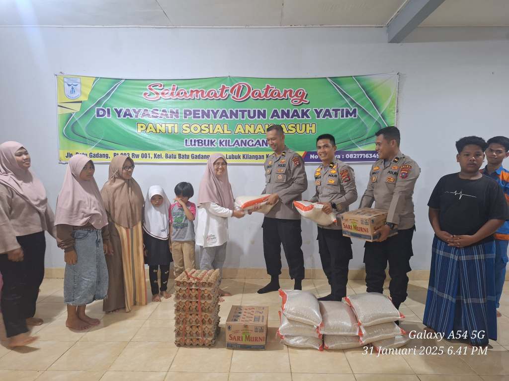 Kunjungi Panti Sosial Anak Asuh, Perwira SIP 53-2 Prasanusa Polda Sumbar&nbsp;Berbagi