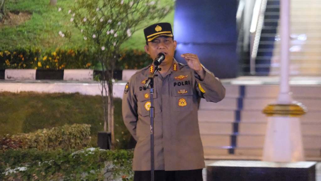 Kabid Humas Polda Sumbar Kombes Pol Dwi Sulistyawan, S.H., S.I.K., M.Si Pimpin Apel Patroli KRYD Cegah Tawuran dan Balap&nbsp;Liar