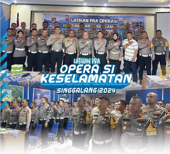 Jelang Operasi keselamatan Singgalang 2025, Ditlantas Gelar Latpraops