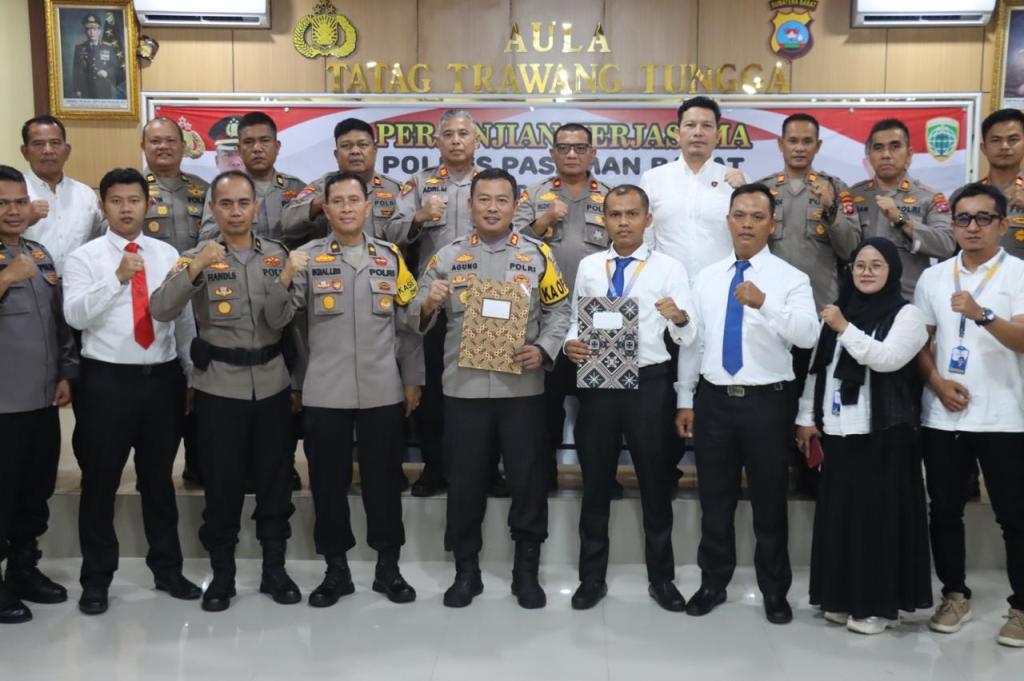 Polres Pasaman Barat Jalin Kerjasama Dengan Lembaga Bantuan Hukum (LBH) Bintang Alam&nbsp;Batuah