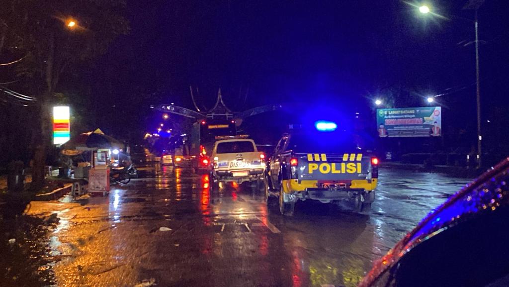 Polres Pasaman Barat Gelar Patroli Gabungan Untuk Menciptakan Situasi Kamtibmas Kondusif dan Antisipasi Balap&nbsp;Liar