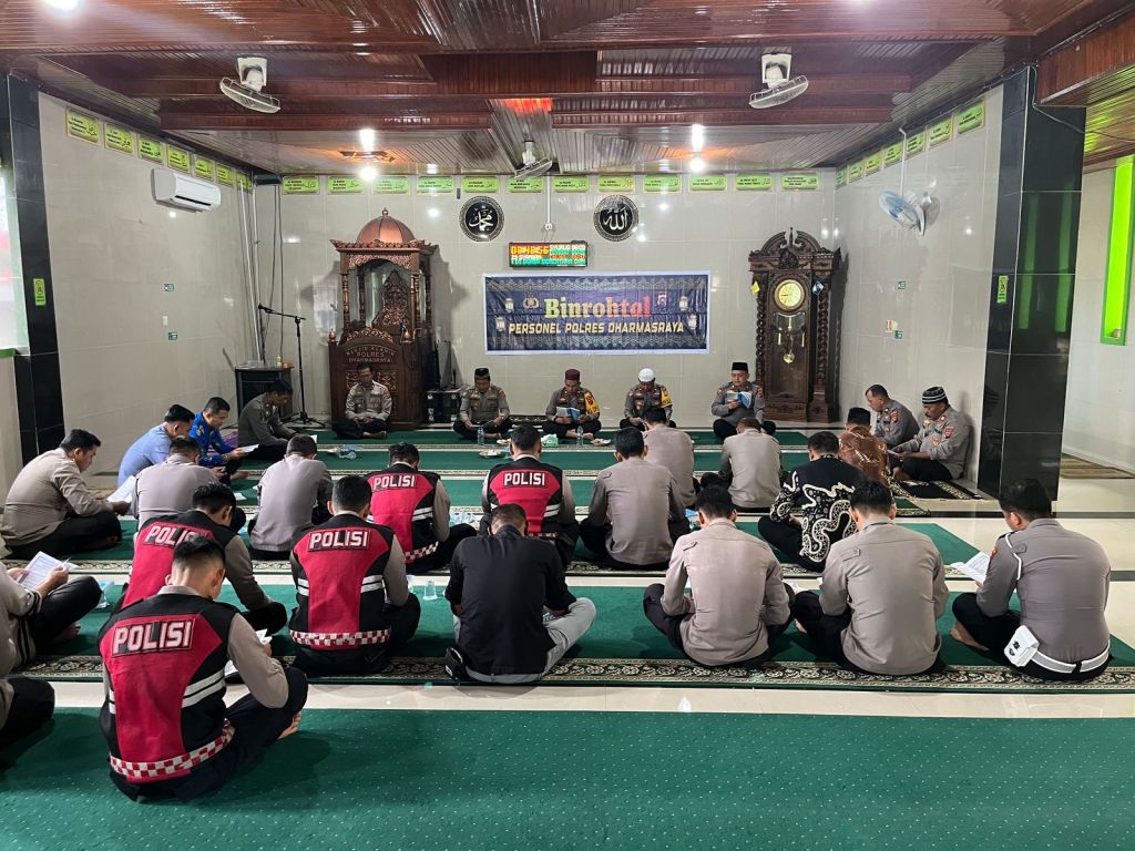 Polres Dharmasraya Yasinan Rutin Sambut Bulan Suci Ramadhan 1446 H dan Tahun&nbsp;2025