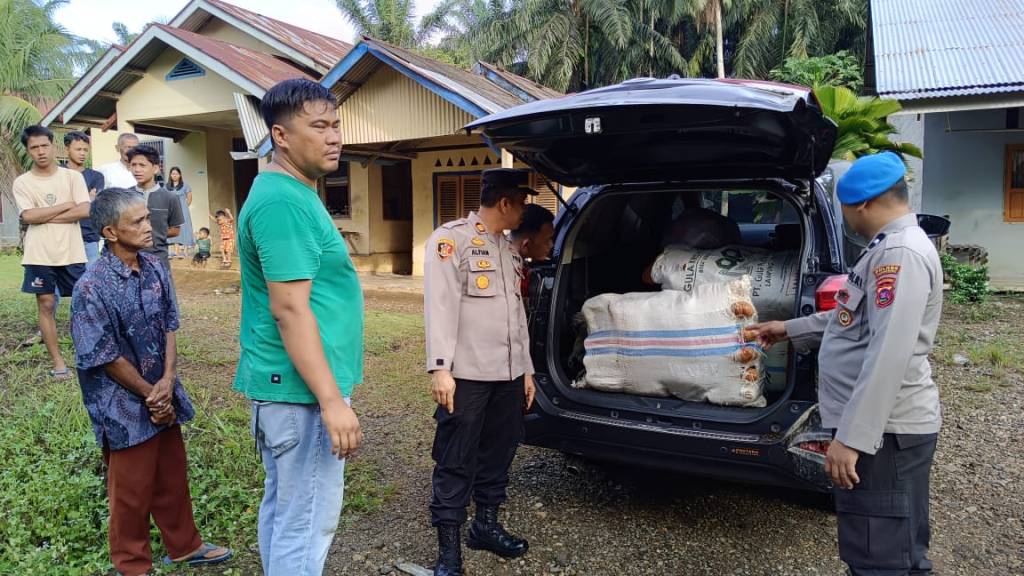 Tim Gabungan Dit Resnarkoba Polda Sumbar dan Polsek Kinali Pasbar Ringkus Pengedar Ganja&nbsp;Kering