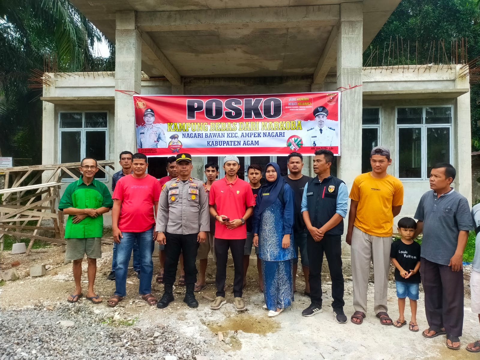 Agam Gencarkan Perang Narkoba, Deklarasi Kampung Sehat Bebas Narkoba Serentak di Seluruh Kecamatan