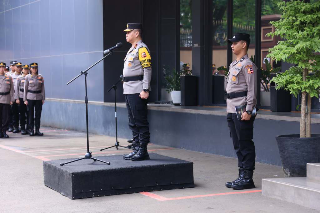 Divhumas Polri Gelar Apel Kesiapsiagaan Dalam Rangka Operasi Ketupat&nbsp;2025