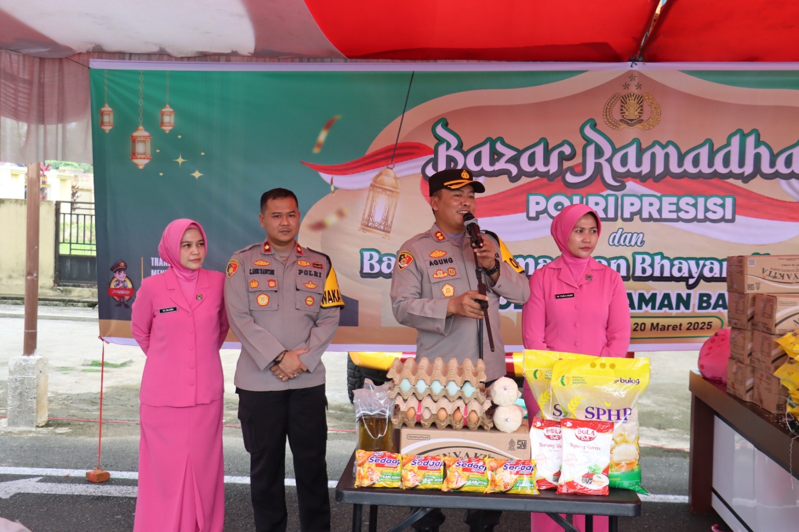 Polres Pasaman Barat Gelar Bazar Ramadan Murah Untuk Bantu Masyarakat