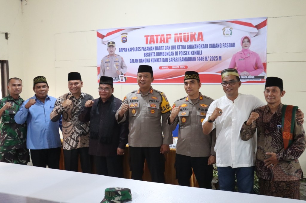 Tatap Muka ke Polsek Kinali, Kapolres Pasbar Ajak para Tokoh Masyarakat Bersinergi Berantas Peredaran Narkotika, Balap Liar dan&nbsp;Tawuran