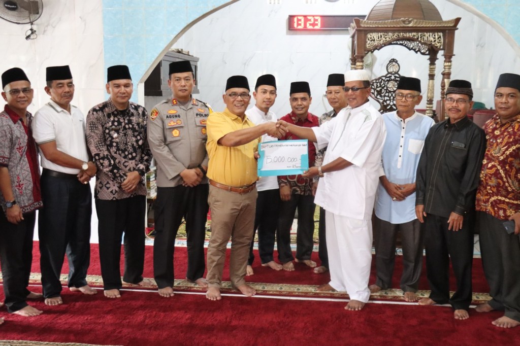 Bupati dan Kapolres Pasaman Barat Gelar Safari Ramadan di Kecamatan&nbsp;Kinali