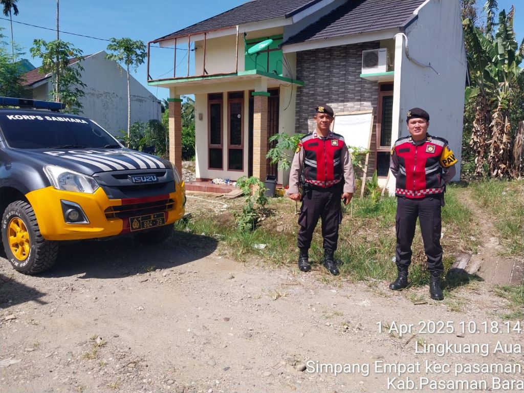 Satuan Samapta Polres Pasaman Barat Gelar Patroli KRYD ke Kawasan Pemukiman&nbsp;Masyarakat