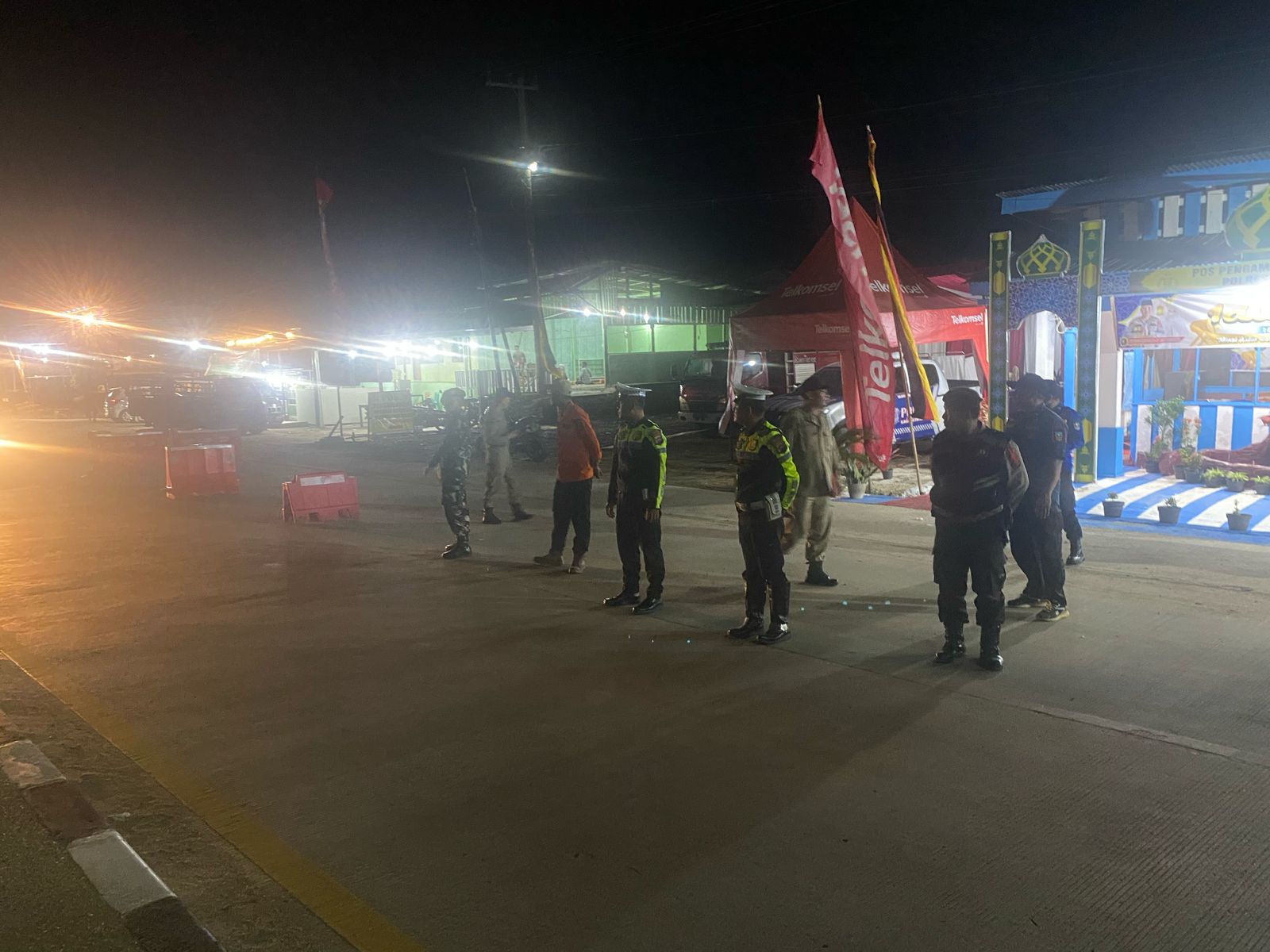 Pengamanan intensif Arus Mudik dan Balik Ops Ketupat Singgalang 2025 di Dharmasraya