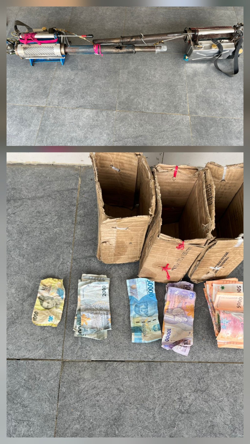 Pungli Modus Fogging, Lima Pelaku Diamankan Polres&nbsp;Dharmasraya