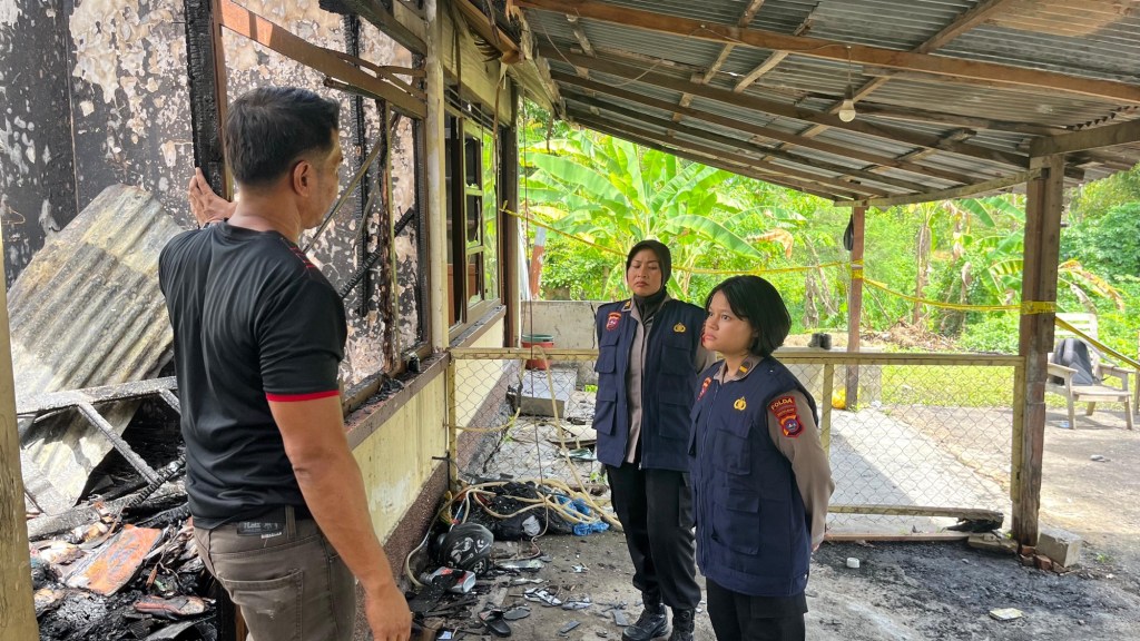 Biro SDM Polda Sumbar beri Trauma Healing untuk Korban Kebakaran Asrama SPN Polda&nbsp;Sumbar