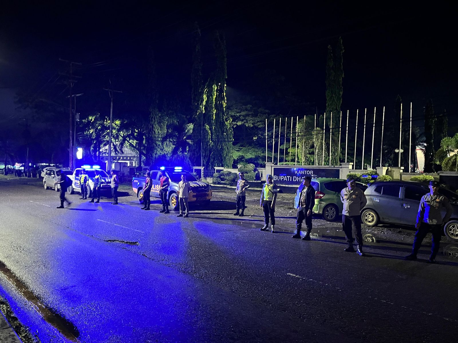 Polres Dharmasraya Gelar Patroli KRYD Antisipasi Balap Liar dan Tawuran di Pulau Punjung