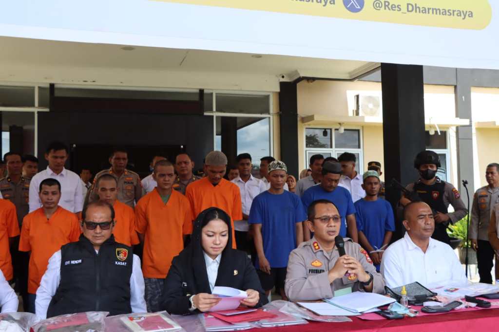 Kapolres Dharmasraya Tegaskan Komitmen Proses Hukum dan Perlindungan Korban Pencabulan Anak di Bawah&nbsp;Umur