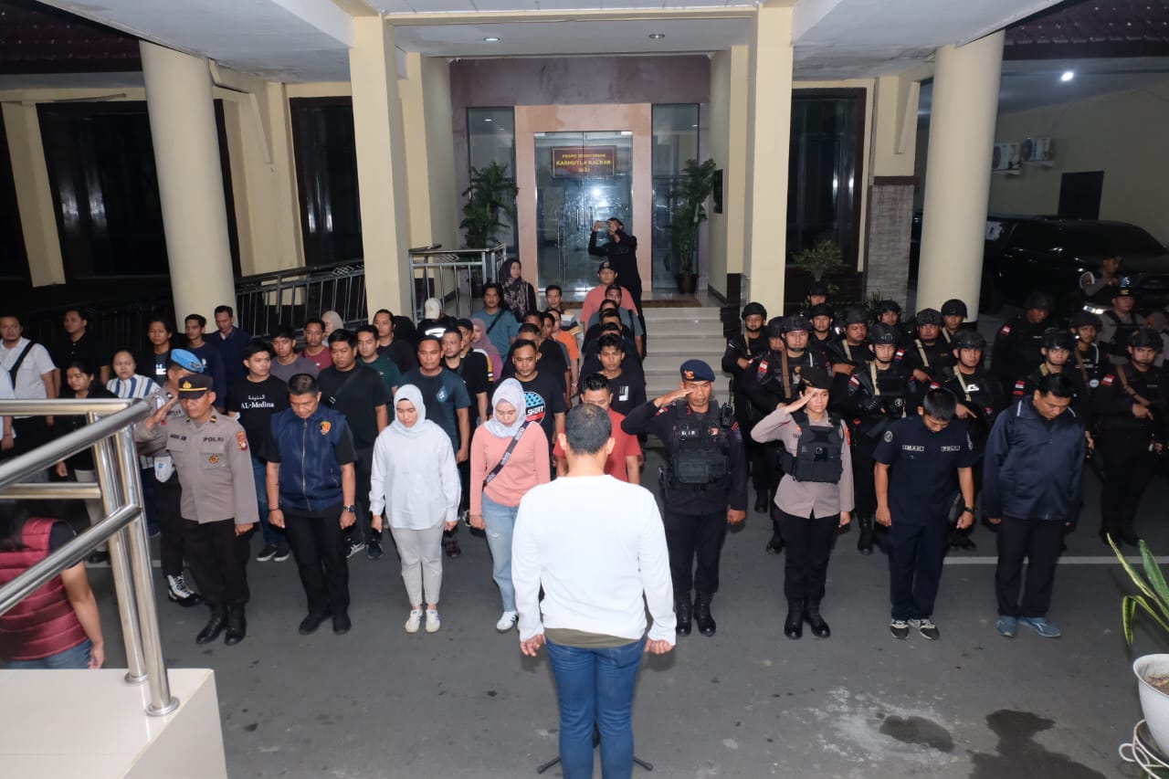 Apel Gabungan Berantas Premanisme : Langkah Tegas Polda Kalbar dalam Menjaga Keamanan dan Ketertiban Masyarakat