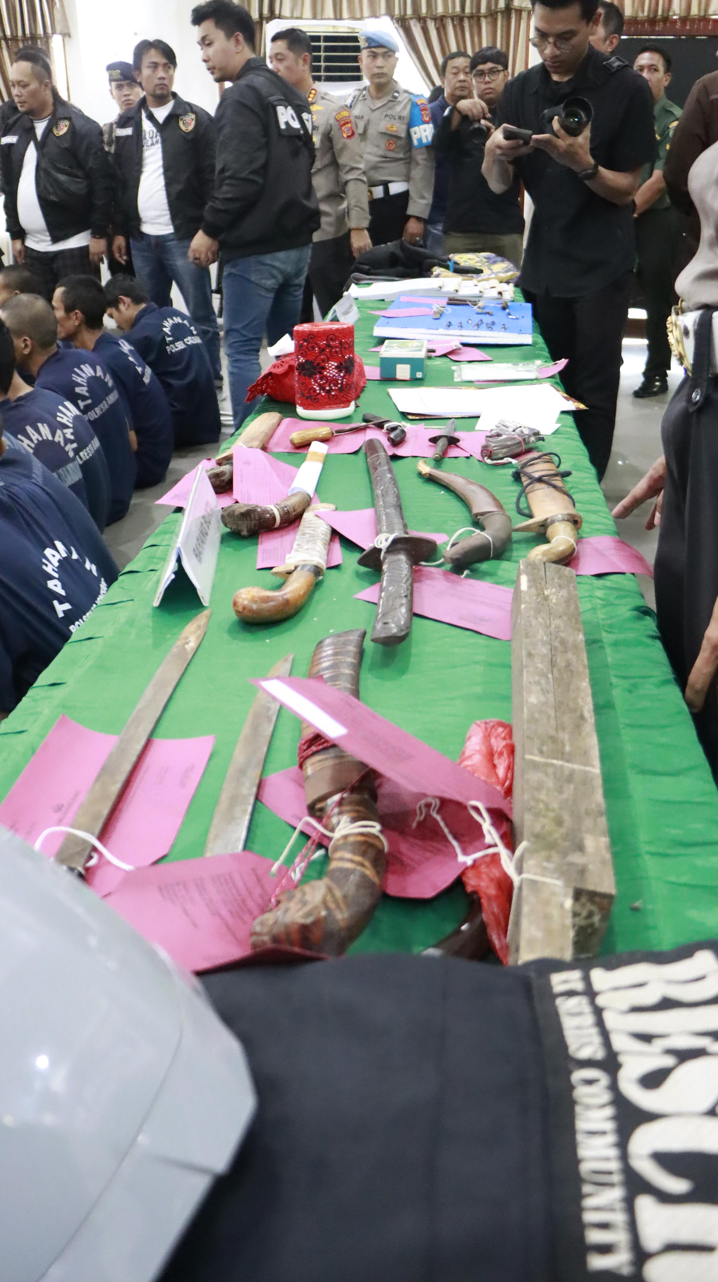 Polresta Bandung Amankan Ratusan Preman dalam Operasi Pekat Lodaya 2025