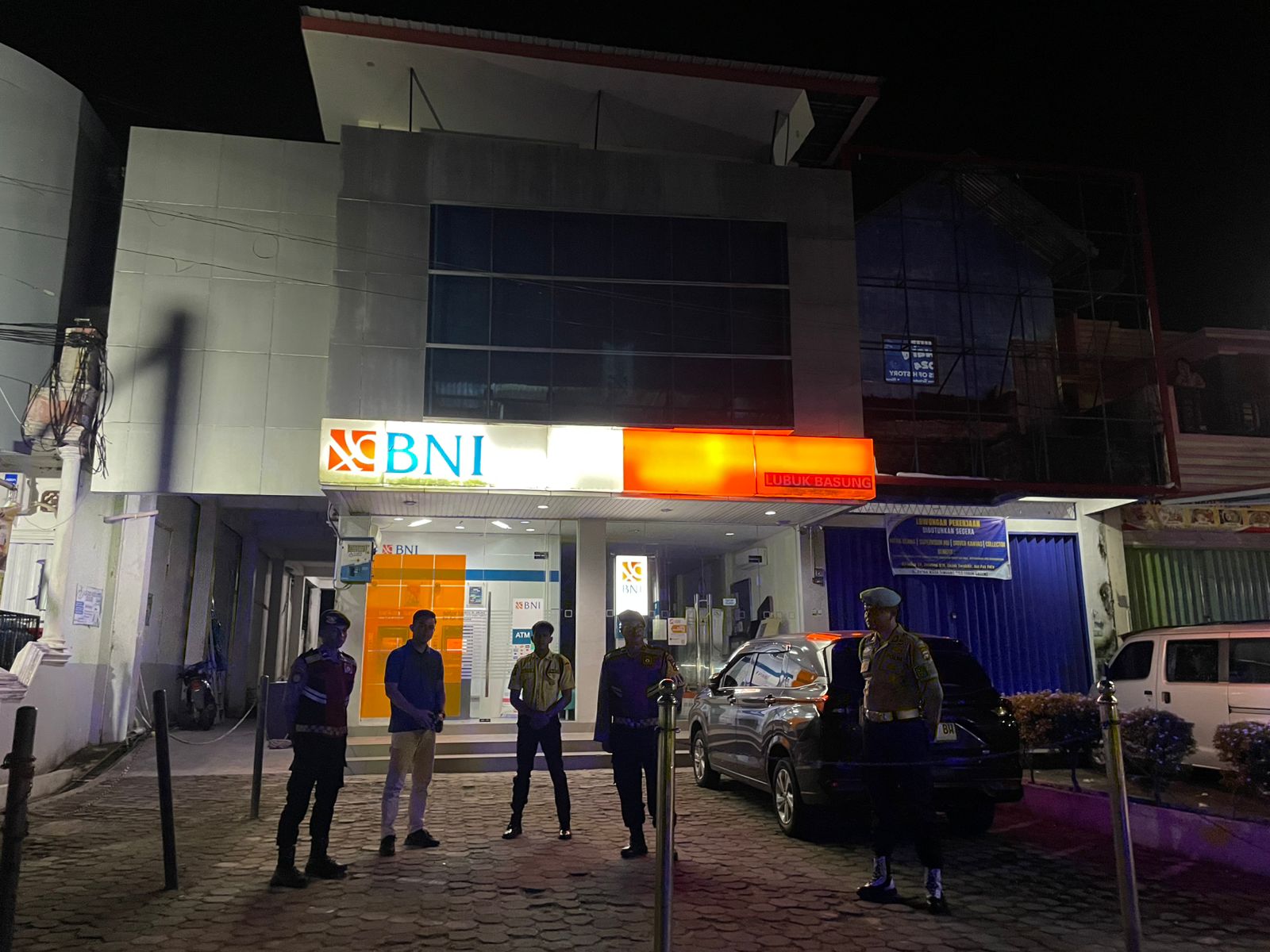 Cegah Gangguan Kamtibmas, Polsek Muaro Kalaban Intensifkan Patroli Malam di SPBU, ATM, dan Jalan Lintas Sumatera