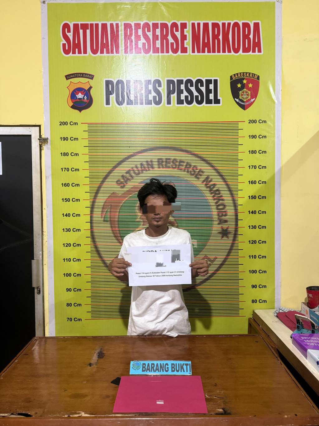 Tim Opsnal Sapu Jagat Sat Resnarkoba Polres Pessel Berhasil Bekuk 4&nbsp;Pelaku