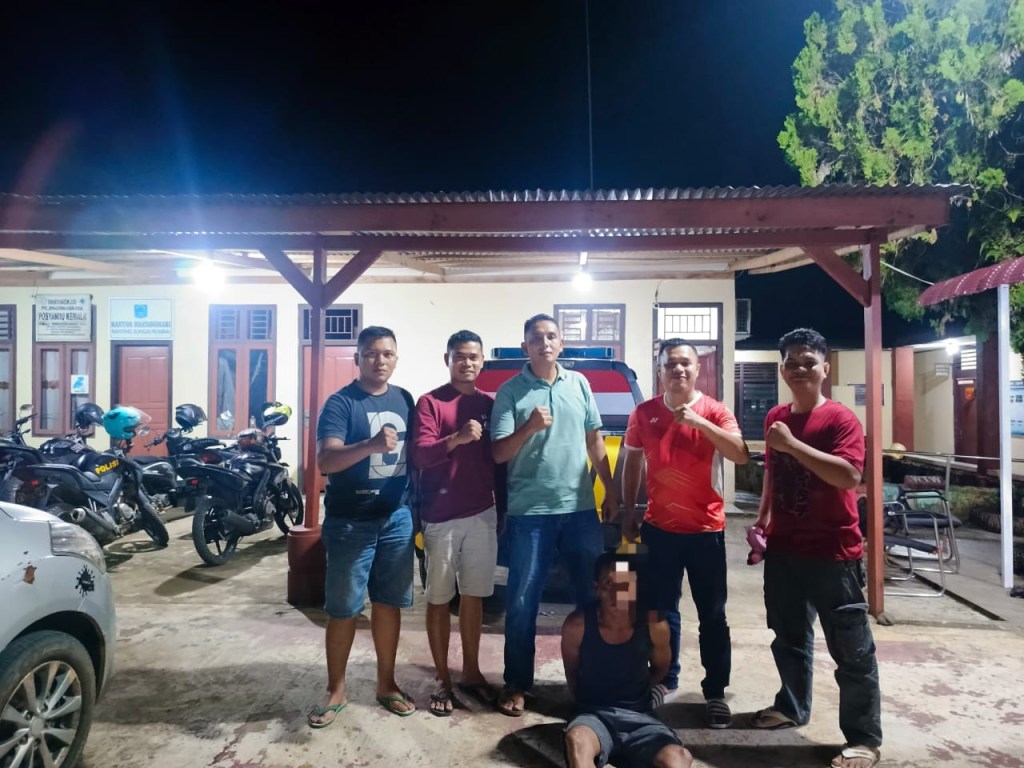 Diduga Melakukan Pencurian Sawit di Perkebunan PT. Incasi Raya, Polsek Sungai Rumbai Tangkap Pria 38&nbsp;tahun