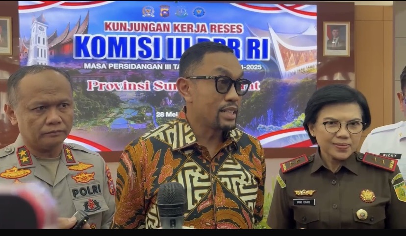 Komisi III DPR RI Laksanakan Kunjungan Kerja Reses di Provinsi&nbsp;Sumbar