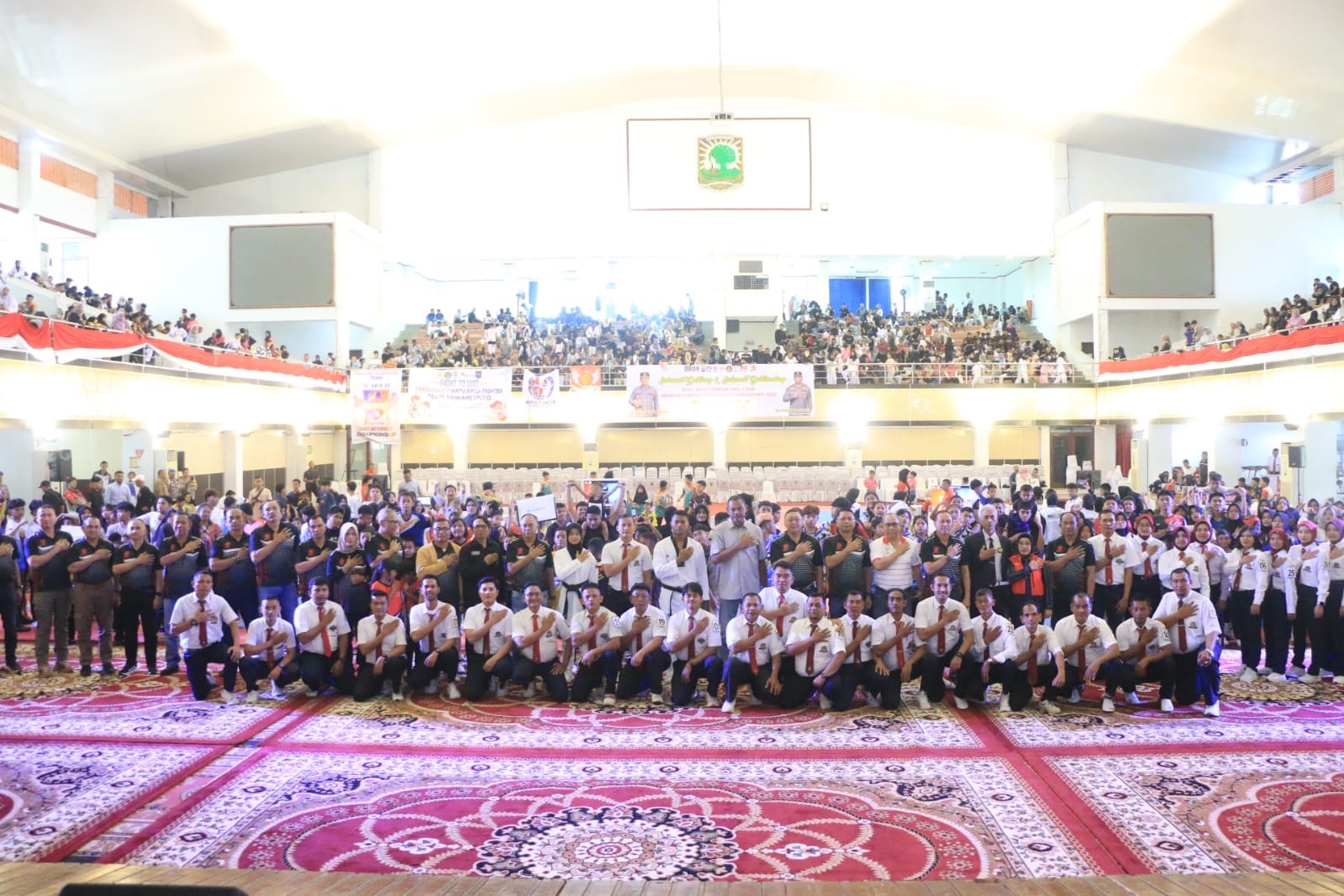 Wakapolda Sumbar Buka Kejuaraan Kapolda Cup Taekwondo Championship 2025