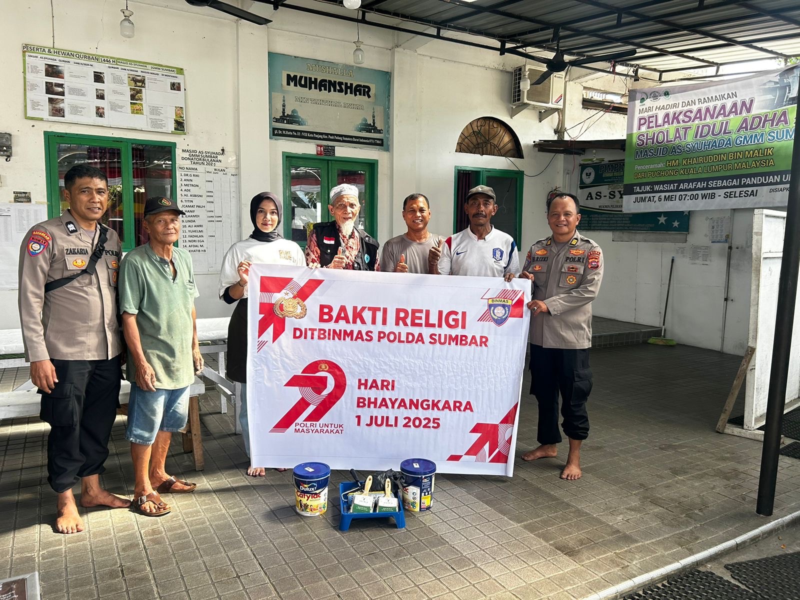 Bakti Religi Ditbinmas Polda Sumbar: Wujud Kehadiran Polri untuk Masyarakat