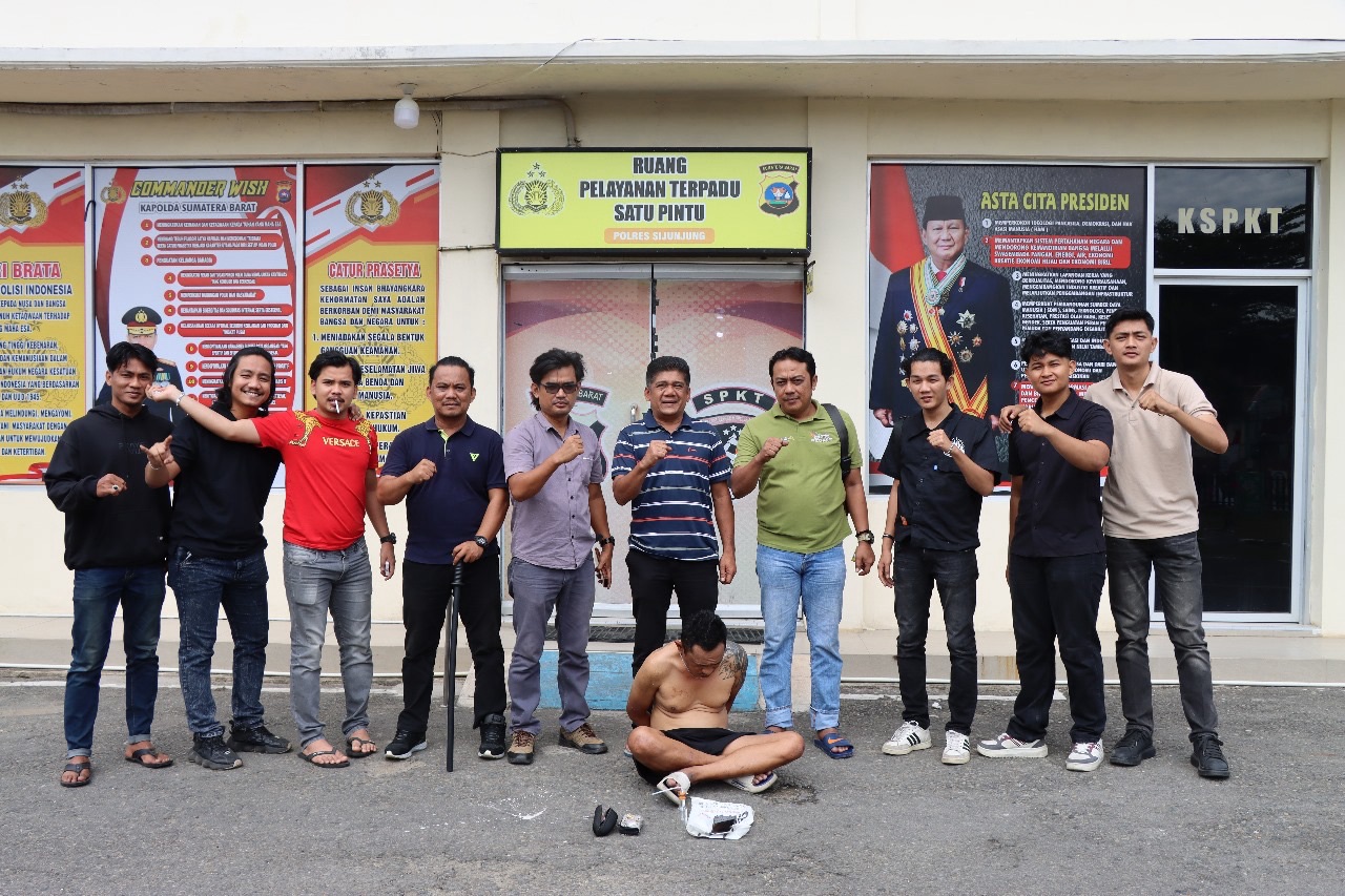 Residivis Bertato Kupu-Kupu Kembali Ditangkap Sat. Narkoba Polres Sijunjung