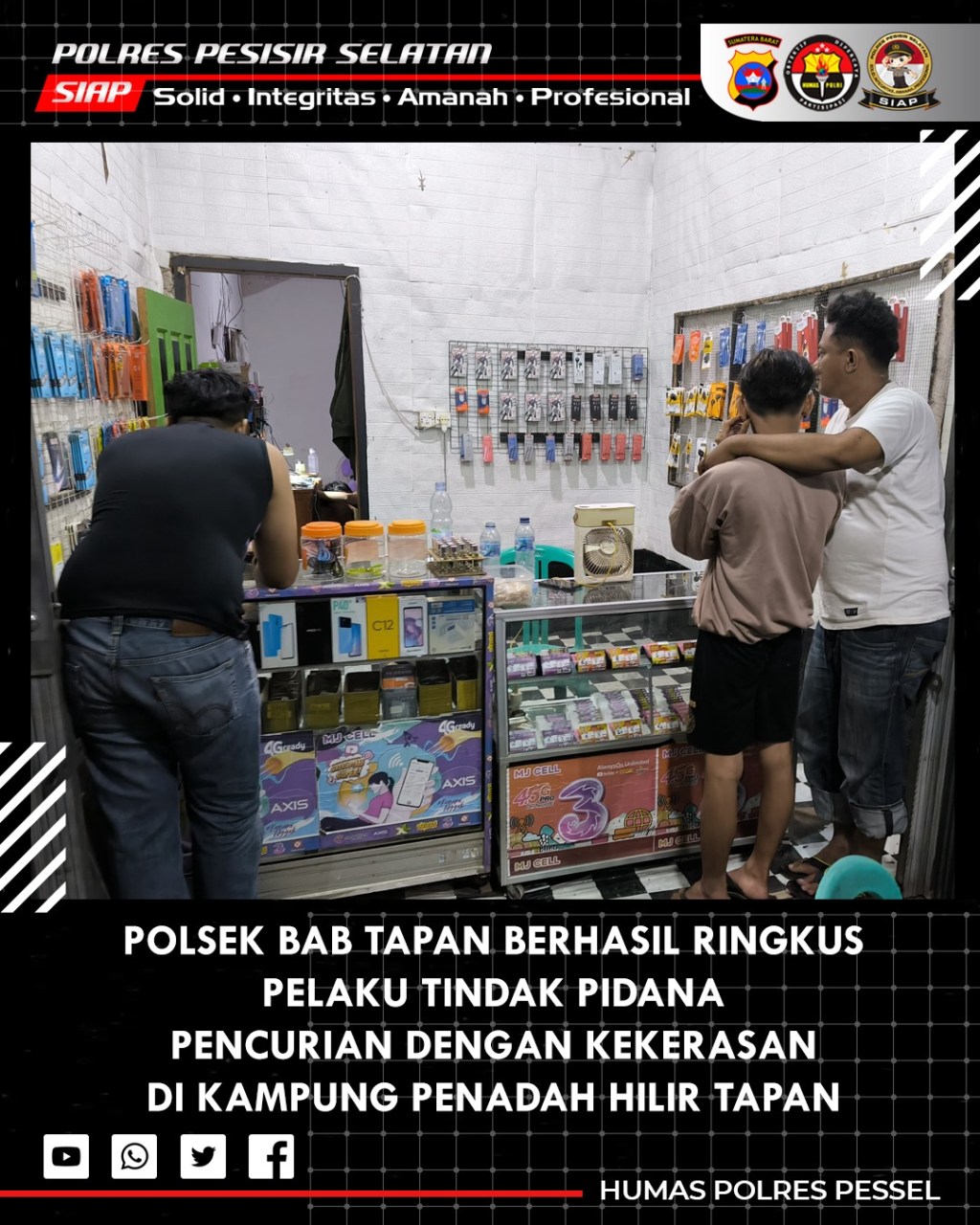 Polsek Lengayang Ungkap Dua TKP Baru Curanmor Usai Pengembangan Kasus&nbsp;R