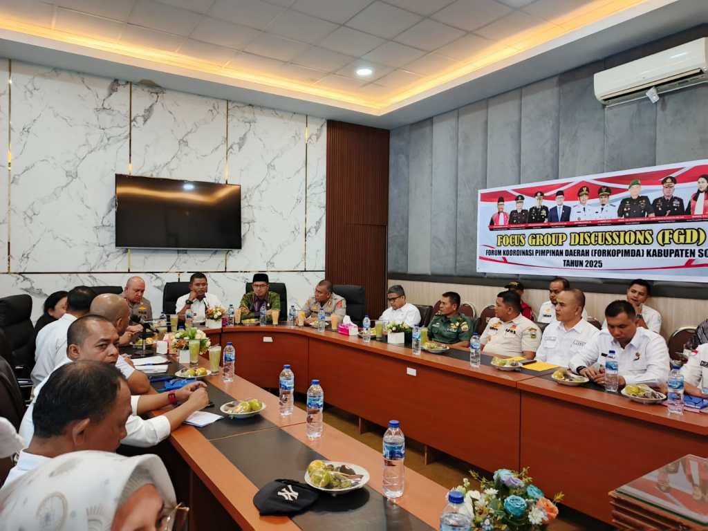 Kapolres Solok Kota Hadiri FGD Forkopimda Bahas Penanganan Penyakit Masyarakat (PEKAT) di Kabupaten&nbsp;Solok
