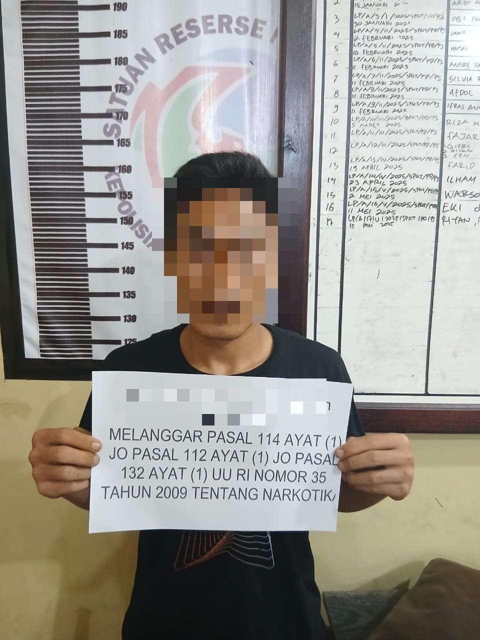 Satresnarkoba Polres Dharmasraya Ungkap Kasus Narkoba Golongan I Jenis Sabu