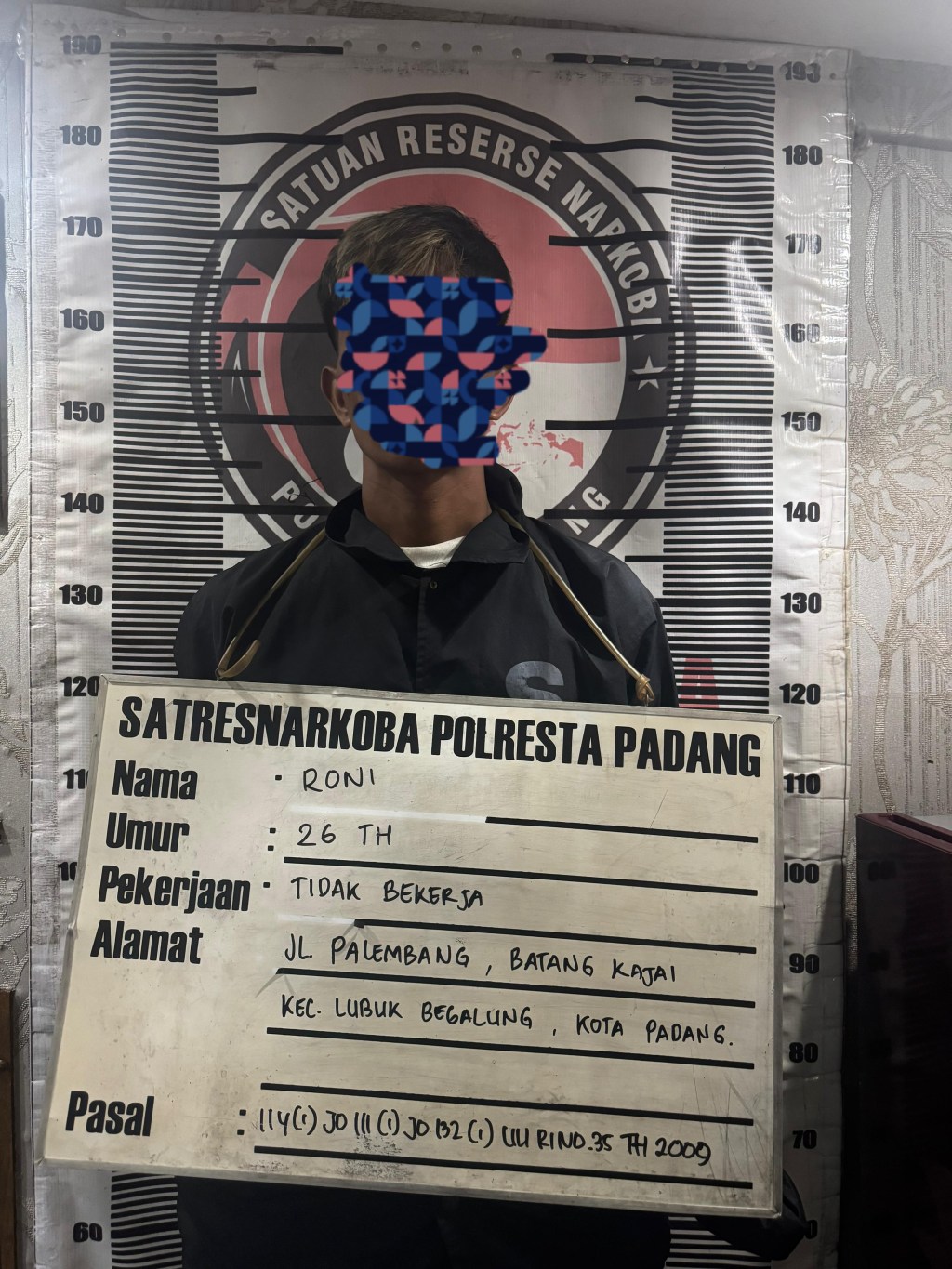 Polresta Padang Tangkap Pria Inisial R di Parak Laweh, Diduga Bawa&nbsp;Sabu