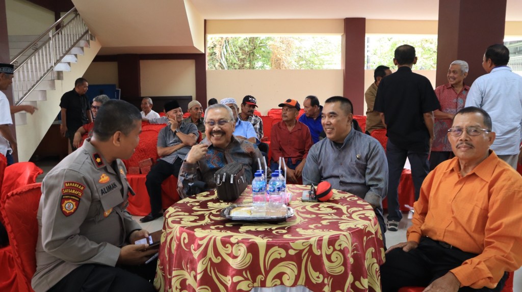 Eks Personel Polres Solok Kota Gelar Silaturahmi “Taragak Basuo” di Aula Command&nbsp;Center
