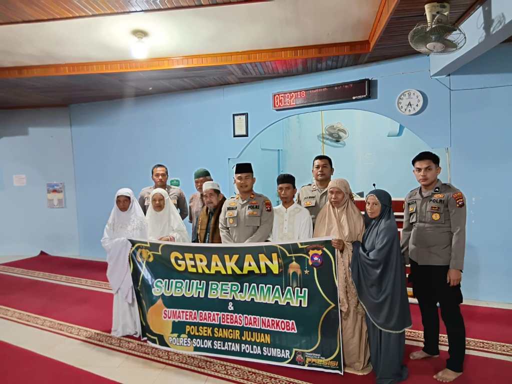 Subuh yang Menyejukkan, Polisi yang Mendekatkan: Harmoni Dini Hari di Sangir&nbsp;Jujuan