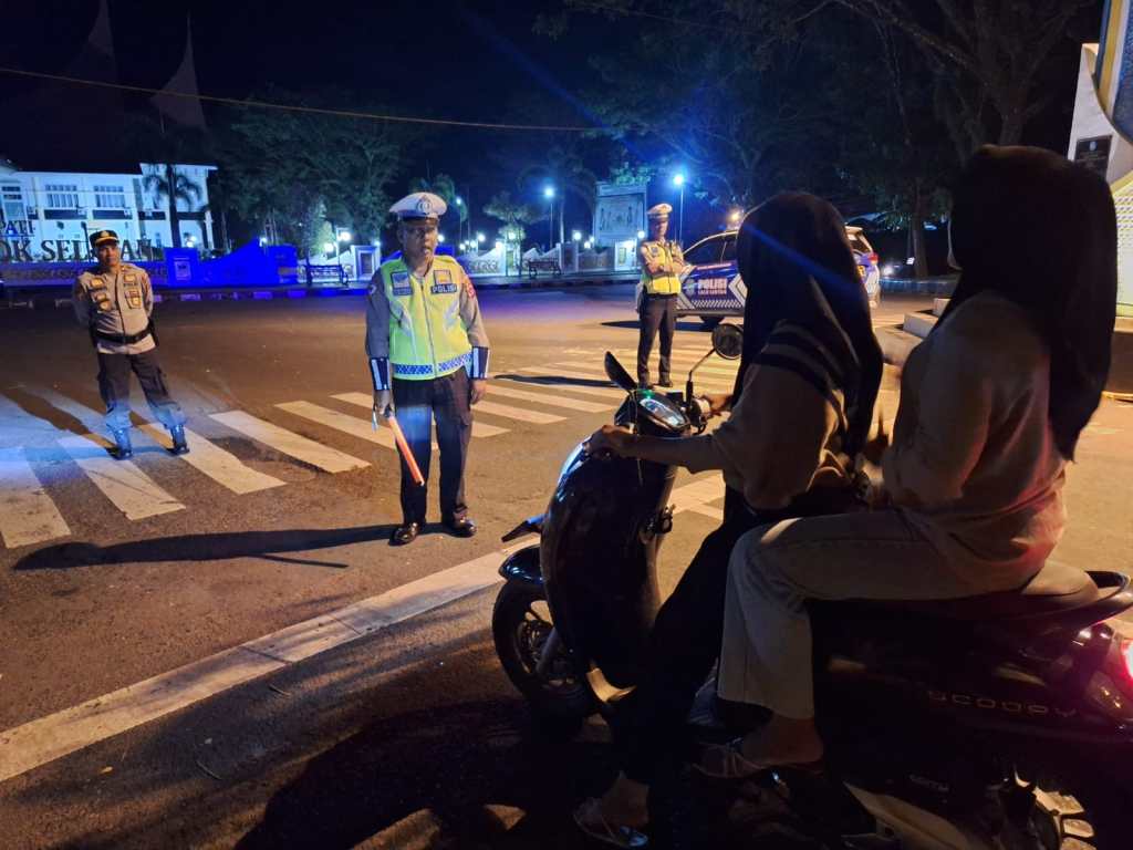 Cegah Premanisme & Balap Liar, Polres Solok Selatan Kawal Malam di Titik&nbsp;Rawan