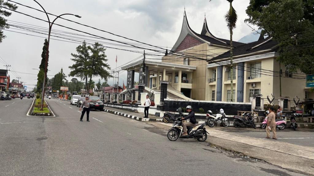 Sat Lantas Polres Pasaman Commander Wish Pagi Jaga Kamseltibcar Lalu&nbsp;Lintas