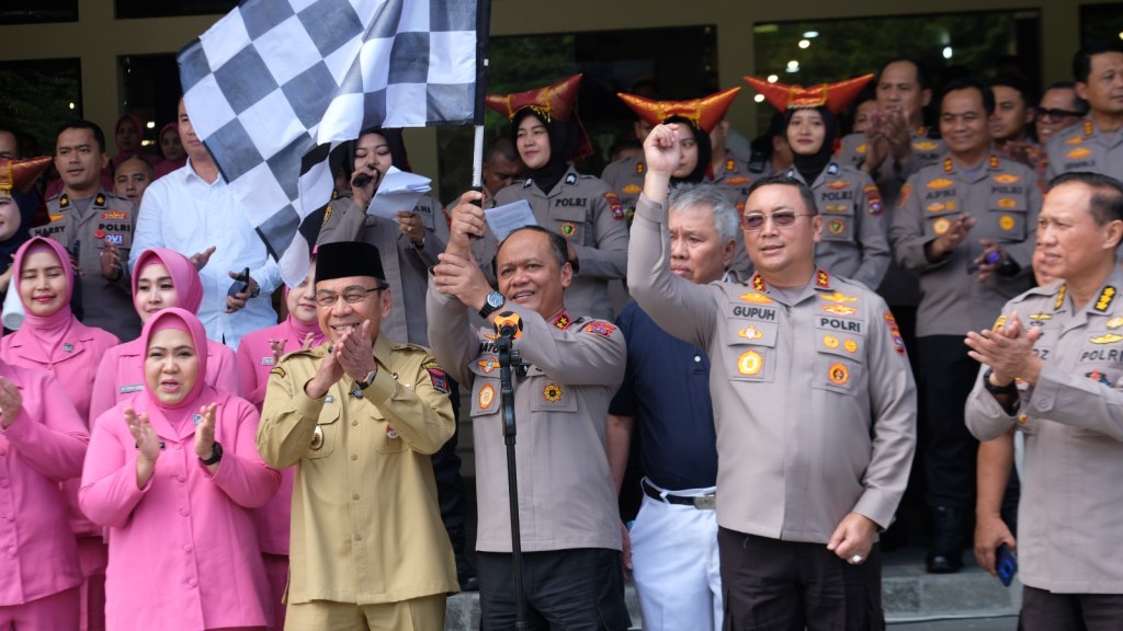 Kapolda Sumbar Hadiri Puncak Bakti Kesehatan Jelang Hut Bhayangkara ke-79, Diikuti Ribuan&nbsp;Peserta