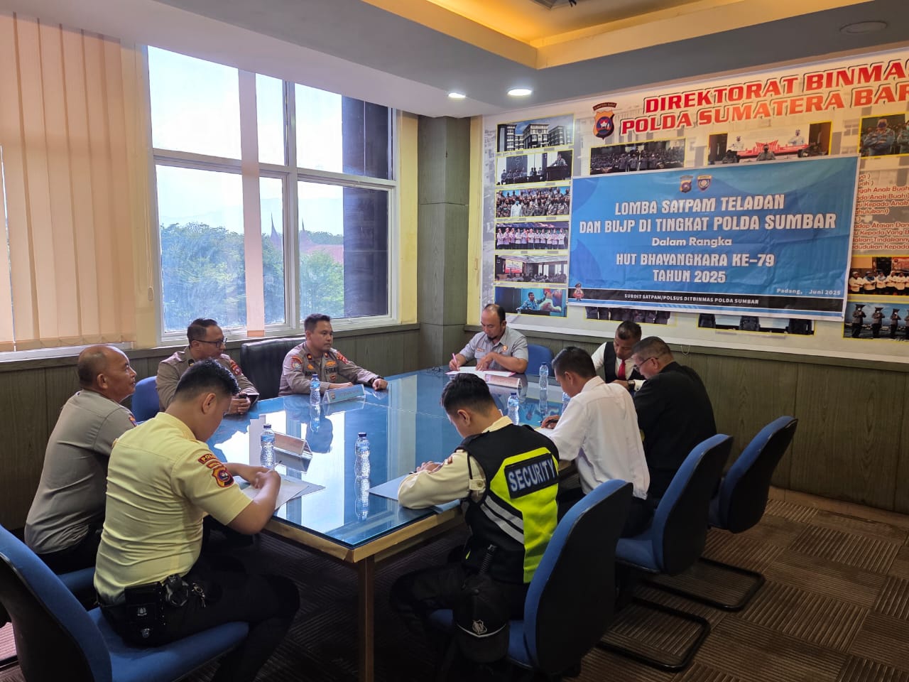 Ditbinmas Polda Sumbar Gelar Lomba Satpam Teladan dalam Rangka Hari Bhayangkara ke-79