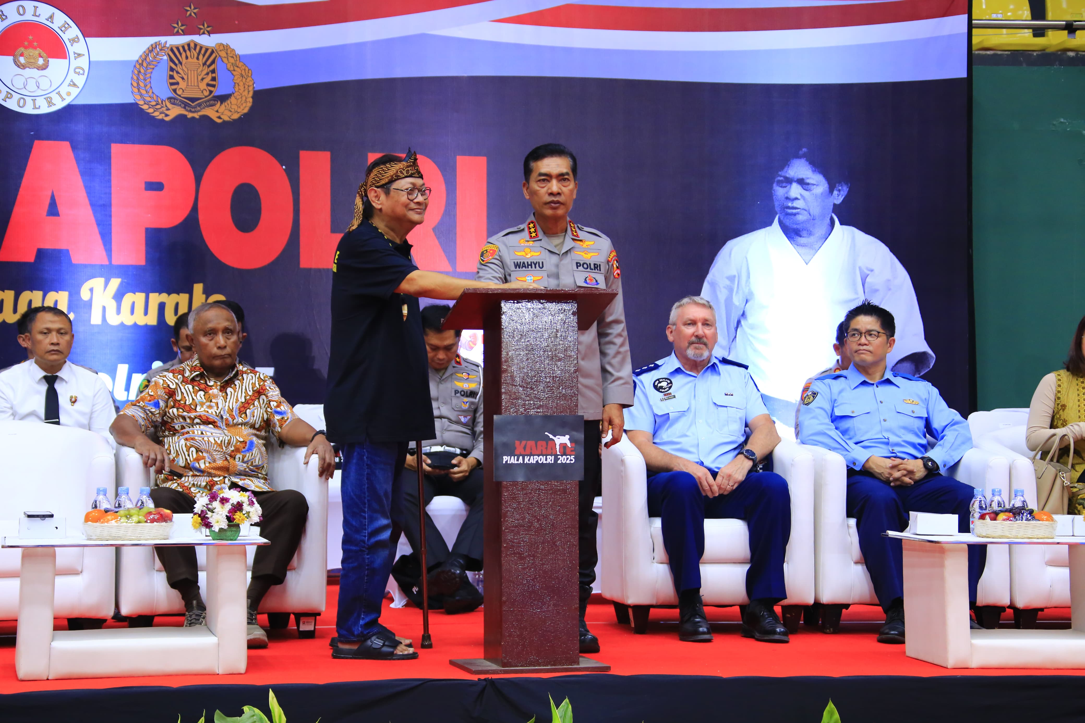 Kabareskrim Buka Kejuaraan Karate Piala Kapolri 2025 Dikuti 284 Atlet