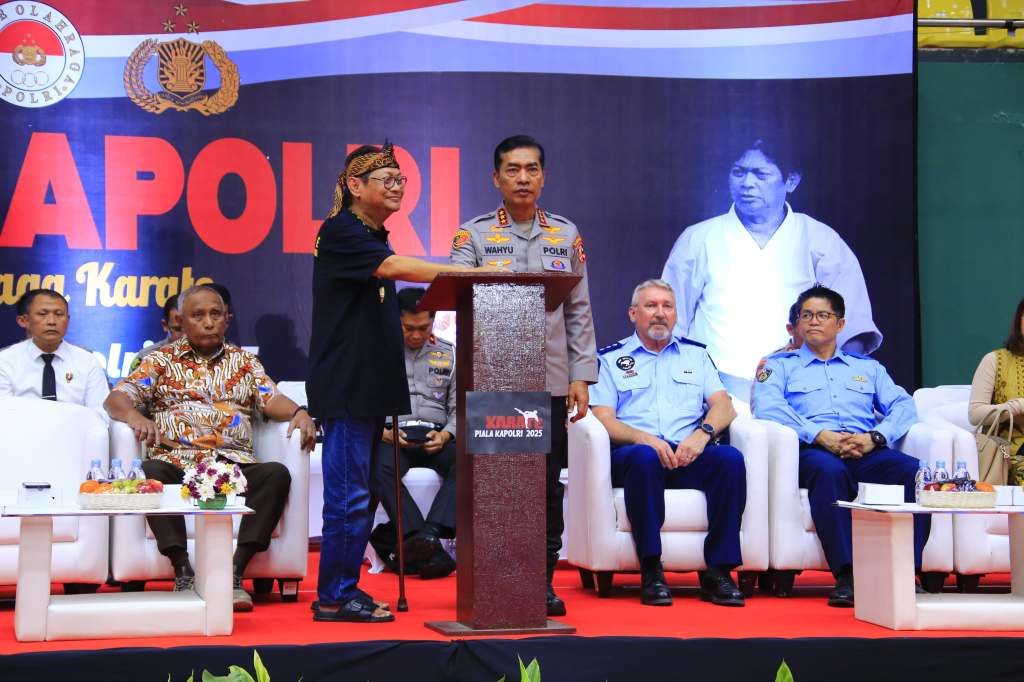 Kabareskrim Buka Kejuaraan Karate Piala Kapolri 2025 Dikuti 284&nbsp;Atlet