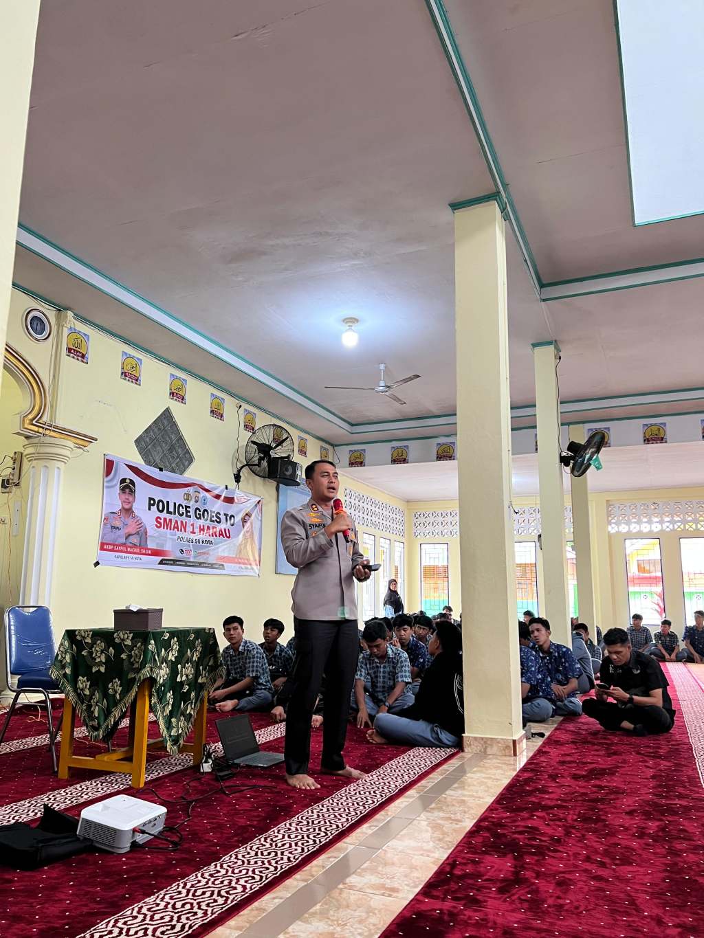 Program Ungulan Polres 50 Kota Gelar Police To School di SMAN 1 Harau, Tegaskan Komitmen Wujudkan Sekolah Bebas Narkoba dan&nbsp;Kekerasan