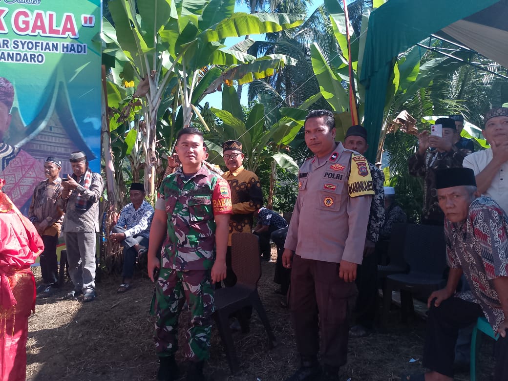 Harmoni Adat dan Negara: Sinergi TNI-Polri Warnai Peresmian Gelar Datuk di Solok Selatan